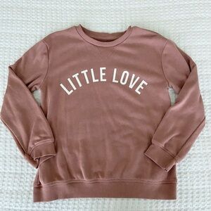 Little Co By Lauren Conrad Girls’s LITTLE LOVE Pullover Crewneck Sweater Size 8